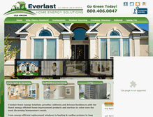 Tablet Screenshot of everlastgogreen.com